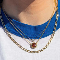 Sporty Element Resin Necklace - NovelleShoppe