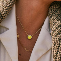 Sporty Element Resin Necklace - NovelleShoppe
