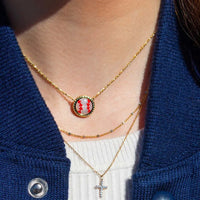 Sporty Element Resin Necklace - NovelleShoppe