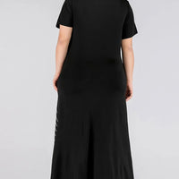 Striped Color Block Tee Dress - NovelleShoppe
