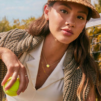 Sporty Element Resin Necklace - NovelleShoppe