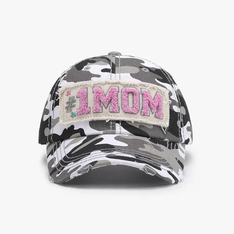 Letter Adjustable Cotton Baseball Cap - NovelleShoppe