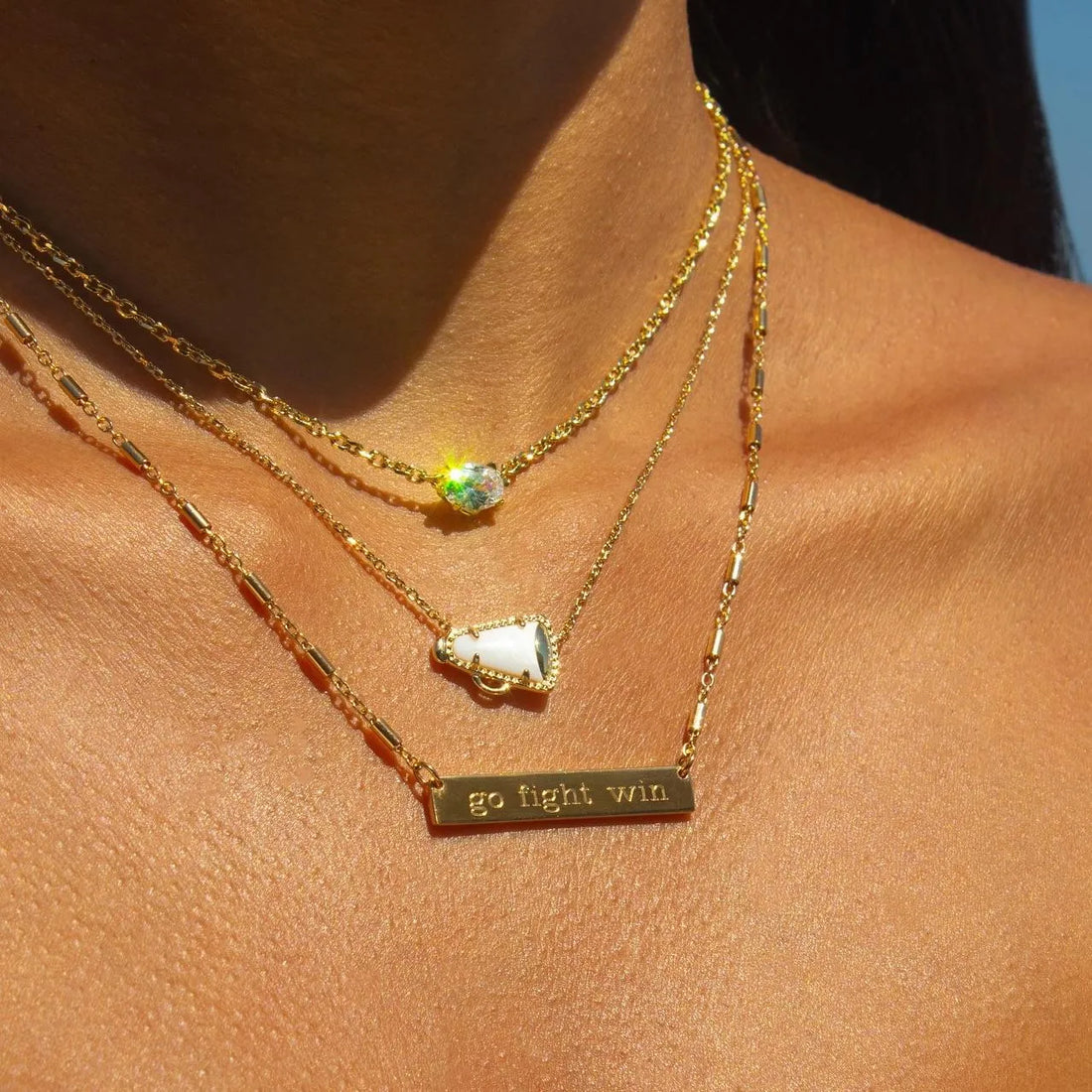 Sporty Element Resin Necklace - NovelleShoppe