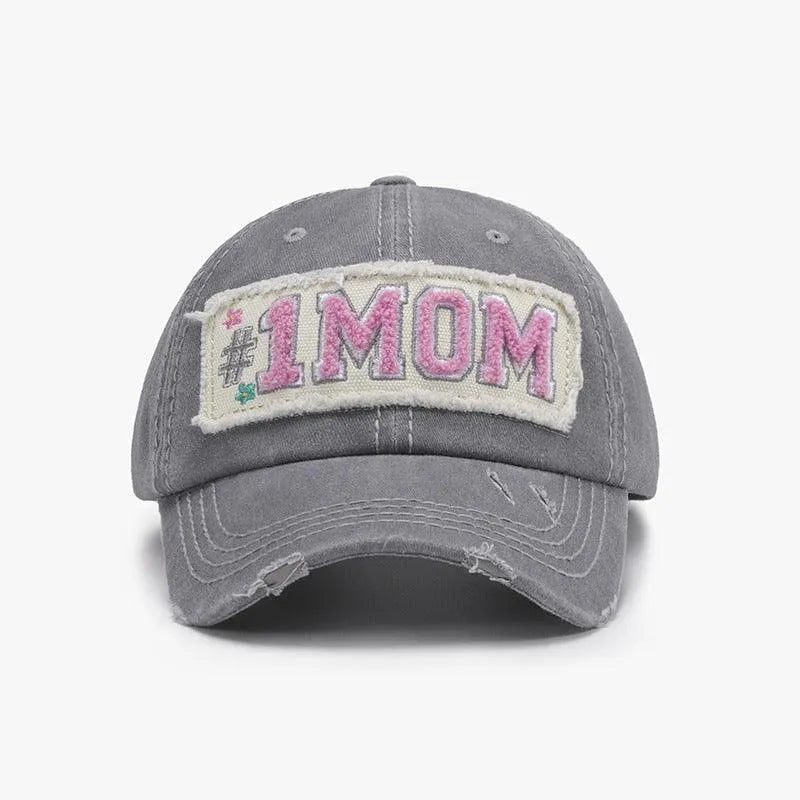 Letter Adjustable Cotton Baseball Cap - NovelleShoppe