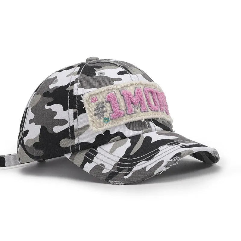 Letter Adjustable Cotton Baseball Cap - NovelleShoppe