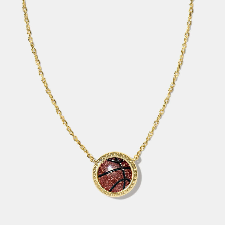 Sporty Element Resin Necklace - NovelleShoppe