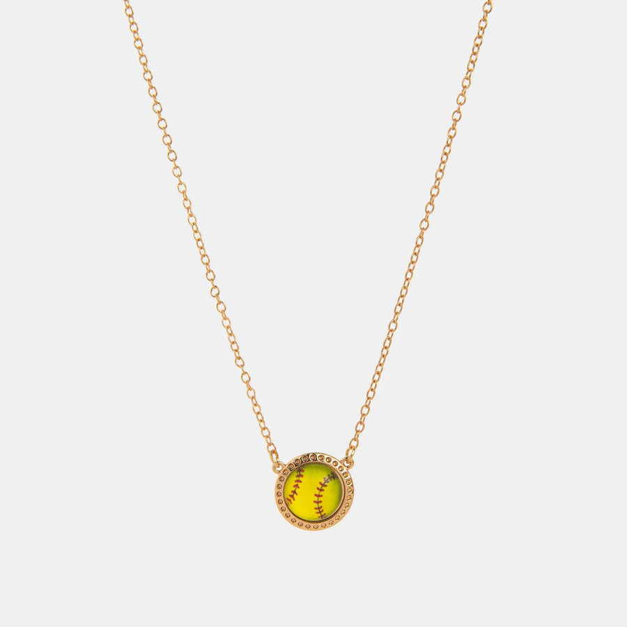 Sporty Element Resin Necklace - NovelleShoppe