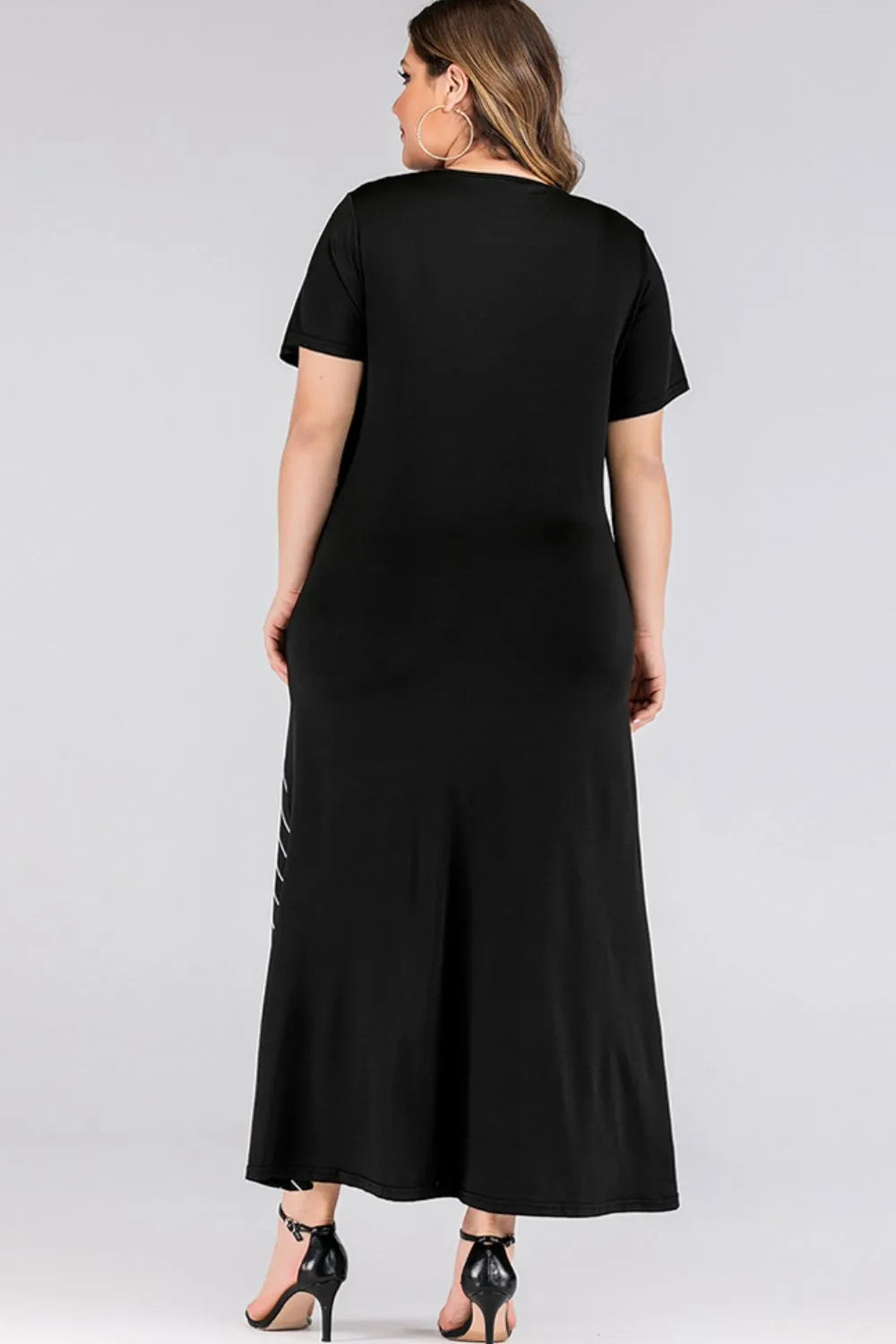 Striped Color Block Tee Dress - NovelleShoppe