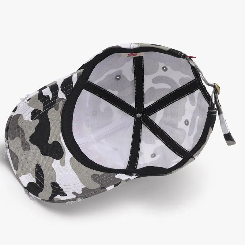 Letter Adjustable Cotton Baseball Cap - NovelleShoppe