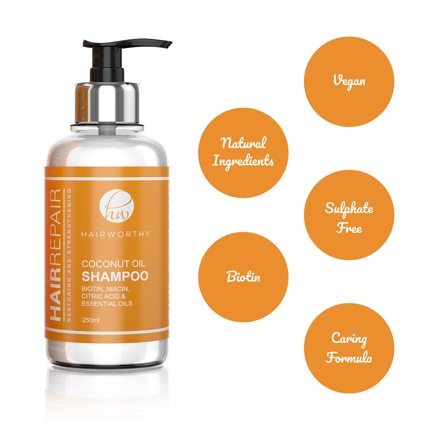 Hairrepair Coconut Oil Shampoo