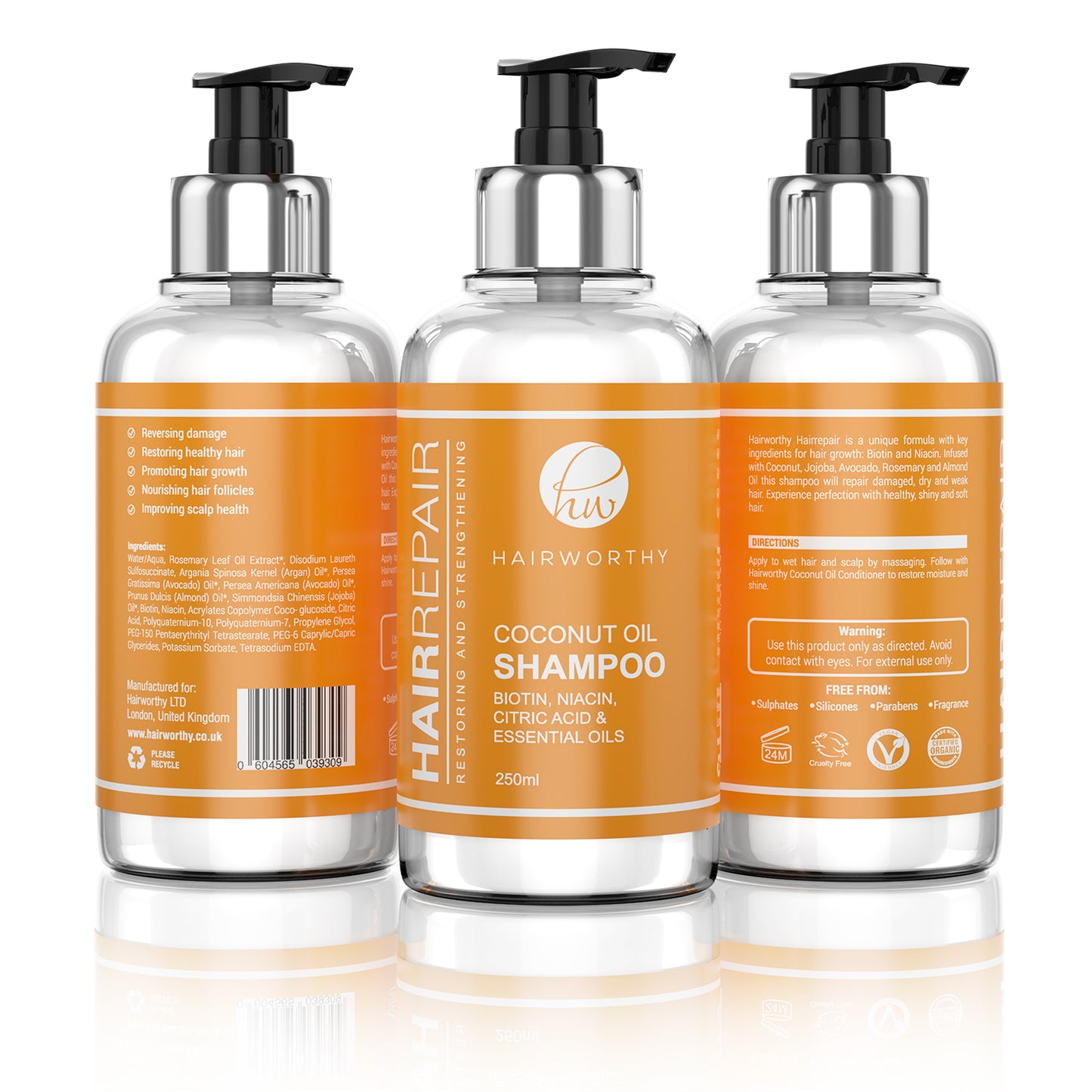 Hairrepair Coconut Oil Shampoo